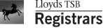 (LLOYDS TSB REGISTRARS LOGO)